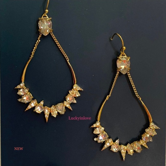 Alexis Bittar Jewelry - Alexis Bittar Mosaic Futurist Chandelier Earrings